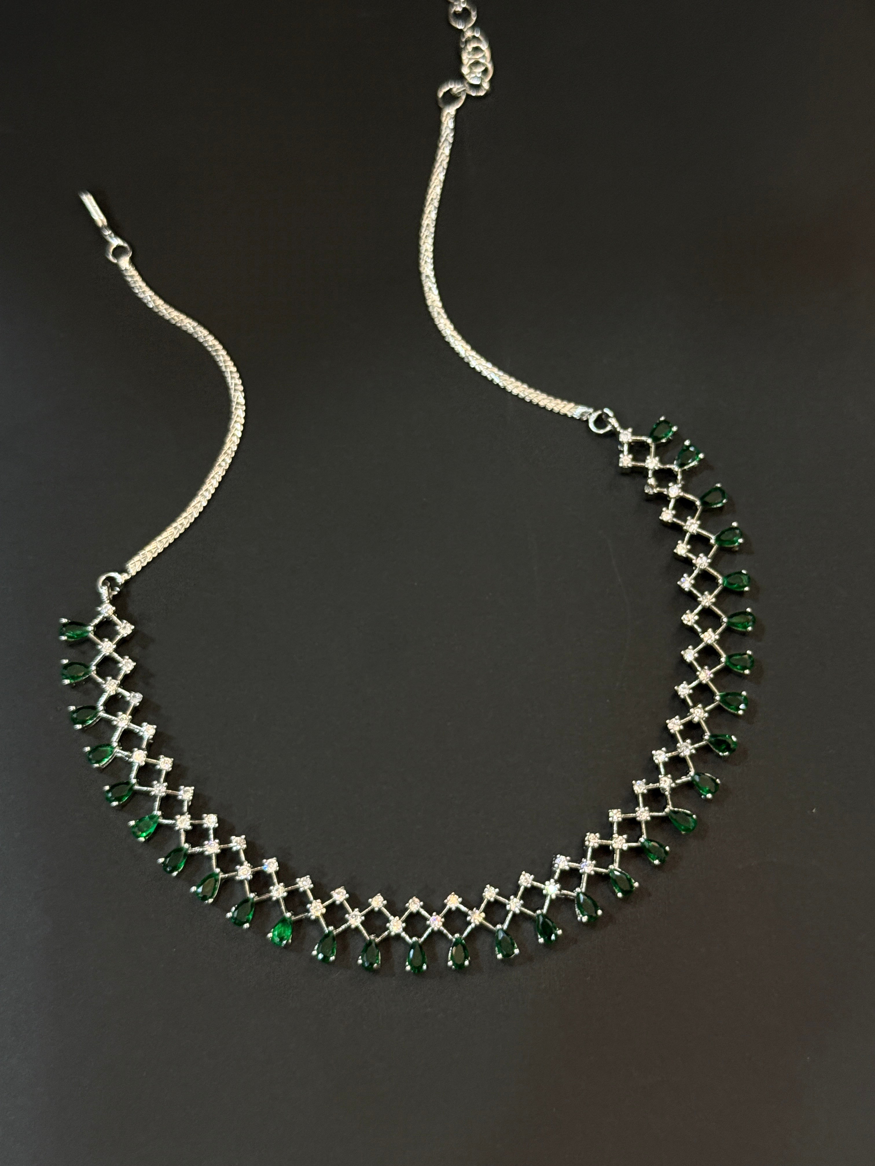 Ivory Green Shine Set